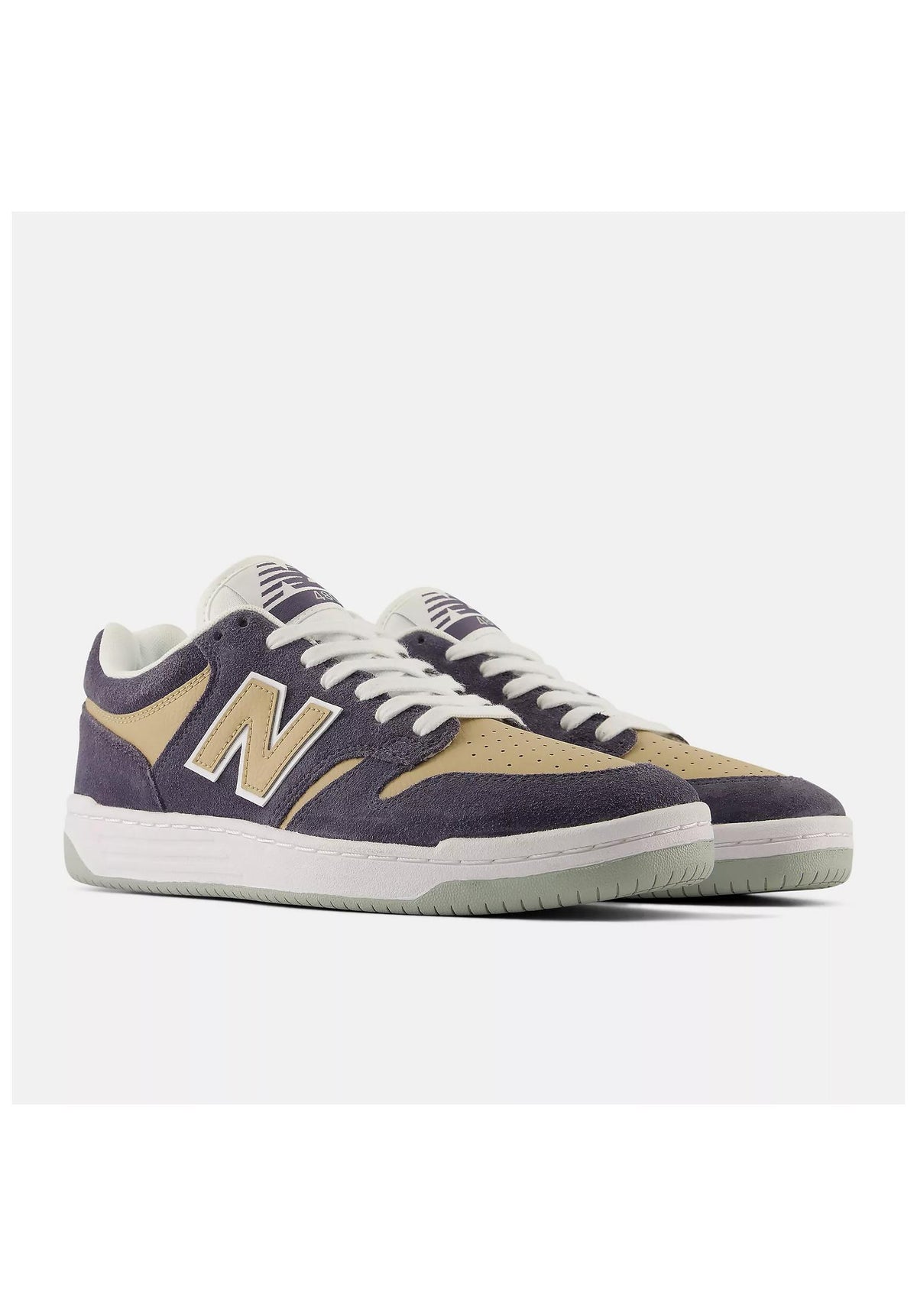 New Balance Numeric NM480 Chaussures Homme meteorite-tan – Vue de dos