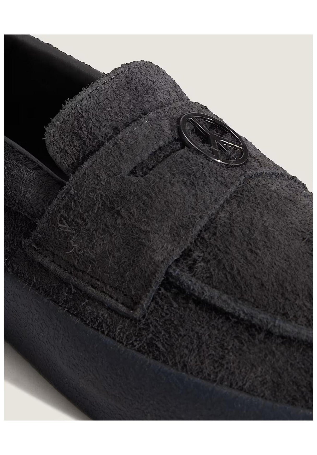 Vans Skate Loafer Scarpe da uomo fadedblack – Vista dall'alto