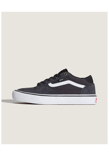 Vans Skate Rowan Zapatillas para chicos charcoal-grey – Vista frontal