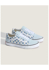 Vans Old Skool Sko Kvinder checkerboard-dawnmist – Set bagfra
