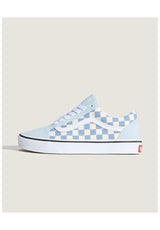 Vans Old Skool Sko Kvinder checkerboard-dawnmist – Set forfra