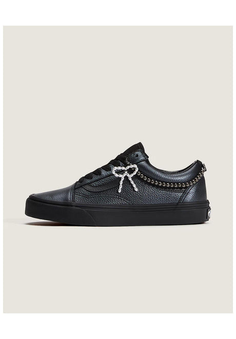 Vans Old Skool Schoen Dames metallic-blackout – Vooraanzicht
