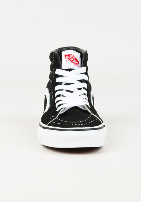 Sk8-Hi black-black-white Rueckenansicht