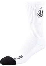 Volcom Full Stone Sock 3Pack Socks white – Back view