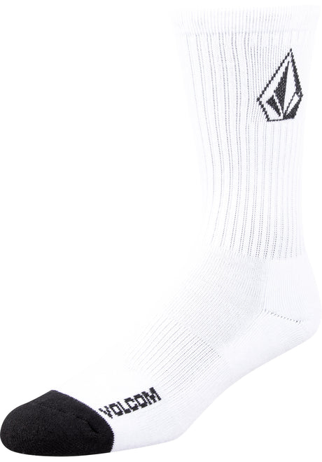 Volcom Full Stone Sock 3Pack Calze white – Vista posteriore