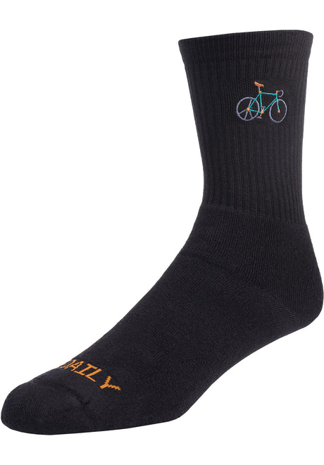 iriedaily Peaceride Strømper black – Set forfra