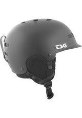 TSG Trophy Solid Color Casco da snowboard satin black – Vista posteriore