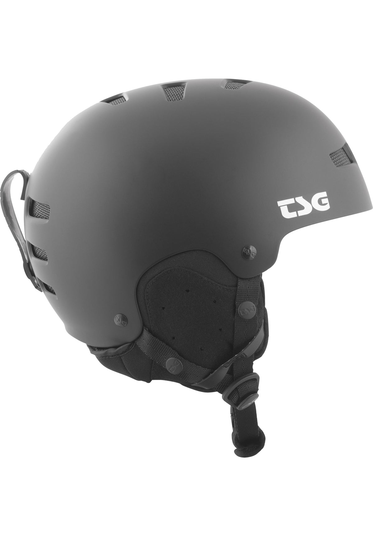 TSG Gravity Solid Color Snowboardhjelm satin black – Detaljevisning 1