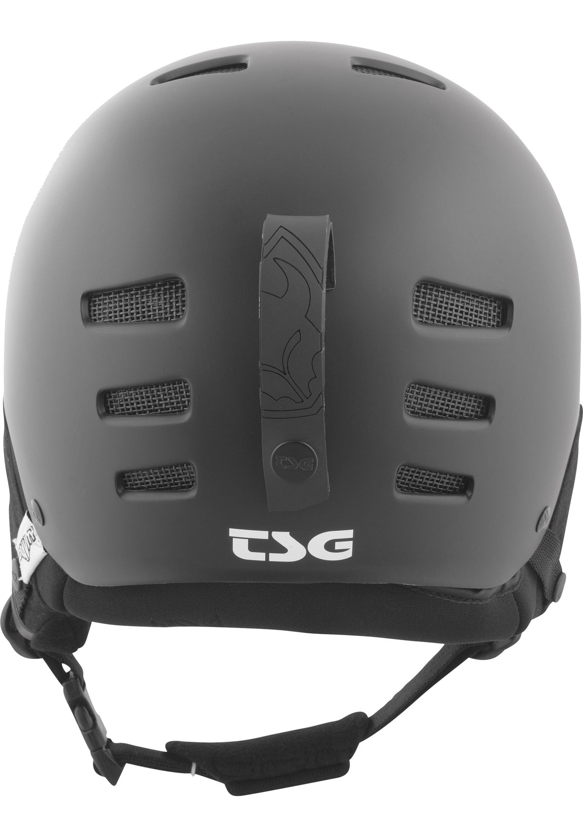 TSG Gravity Solid Color Snowboardhjelm satin black – Set bagfra