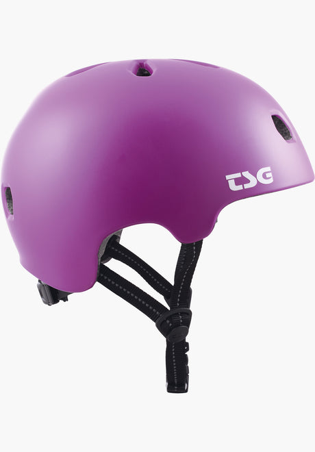 TSG Meta Solid Color Helmet satin purple magic – Detail view 1