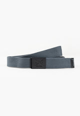 iriedaily Flag Rubber Bælte anthracite – Set forfra