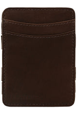 Magic Wallet RFID brown Closeup2