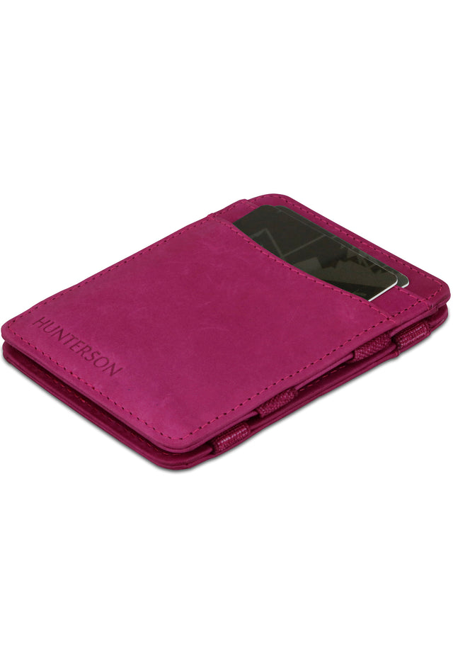 Magic Wallet RFID raspberry Vorderansicht