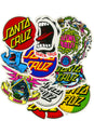 Pack Of 10 Sticker multicolored Vorderansicht