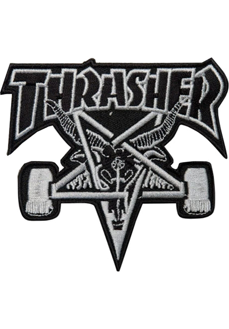 Skate Goat 4 Patch black Vorderansicht