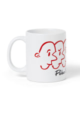 Faces Mug white Vorderansicht