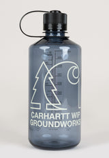 x Nalgene Sustain Narrow Mouth Groundworkers Water multicolor Vorderansicht