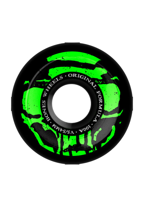 100's Original Mummy Skulls V5 Sidecut 100A black-green Vorderansicht