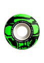 100's Originals Mummy Skulls V4 Wide 100A white-green Vorderansicht