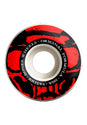 100's Originals Mummy Skulls V4 Wide 100A white-red Vorderansicht