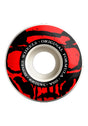 100's Originals Mummy Skulls V4 Wide 100A white-red Vorderansicht