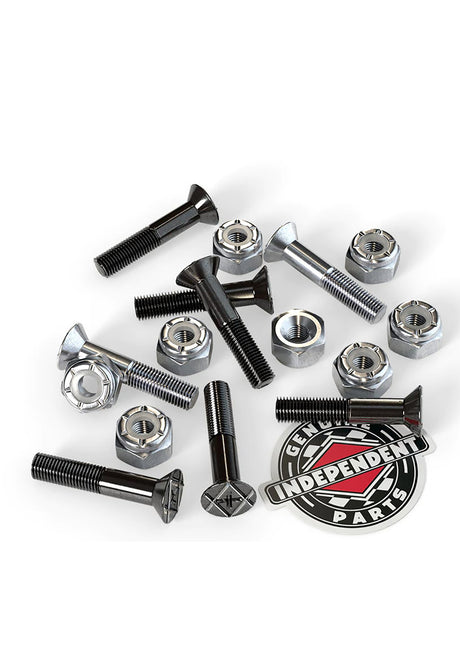 1" Kreuz 12er black-silver Closeup1