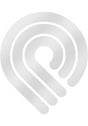 3P Window Sticker white Vorderansicht