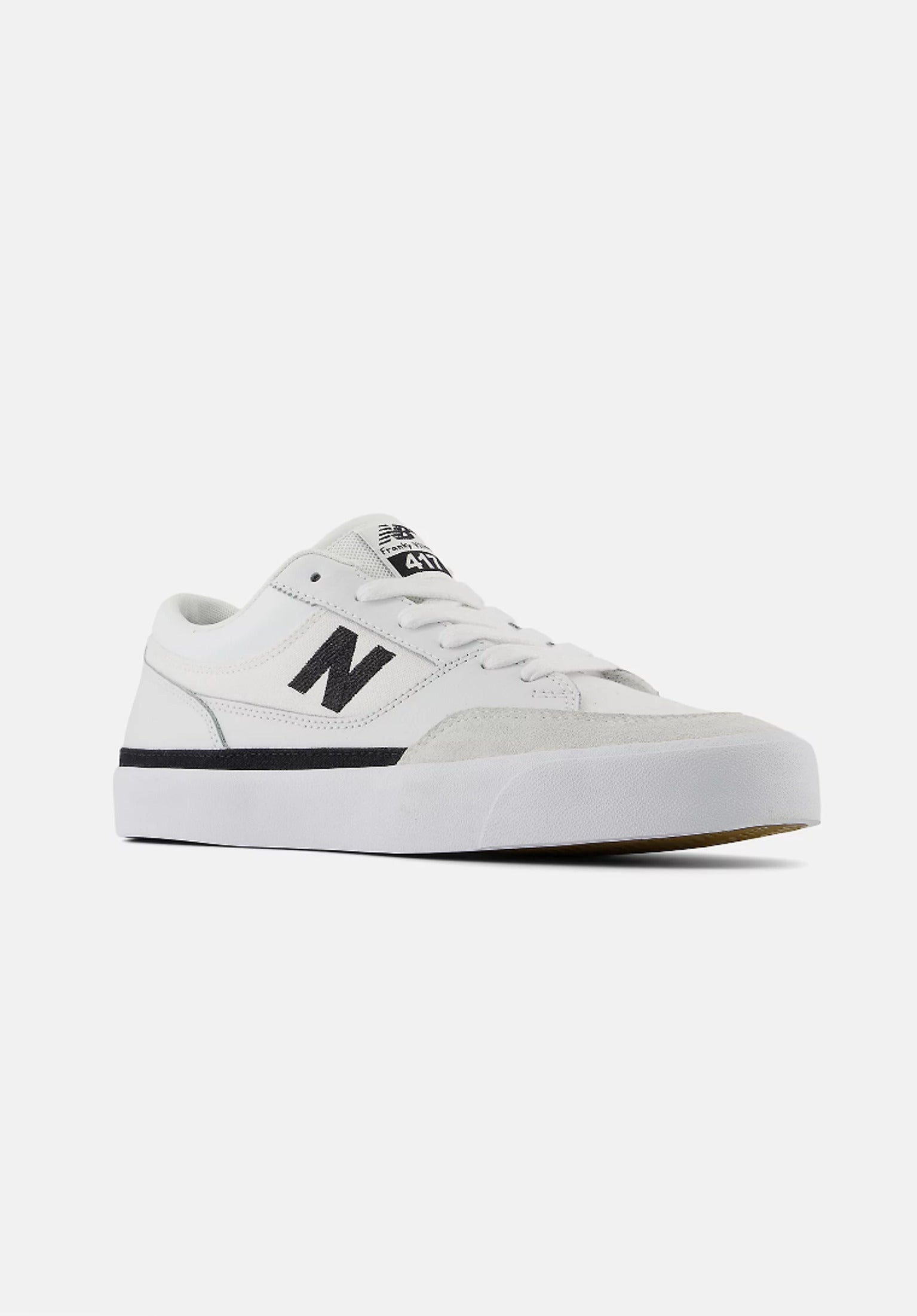 417 Franky Villani New Balance Numeric Womens Shoes in white-black