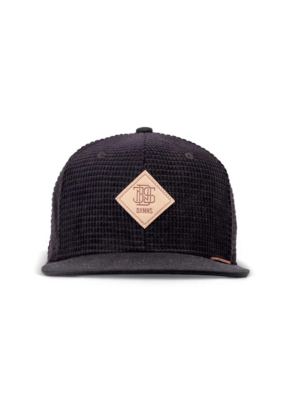 6P SB Waffle Cord black Rueckenansicht