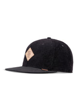6P SB Waffle Cord black Vorderansicht