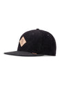 6P SB Waffle Cord black Vorderansicht