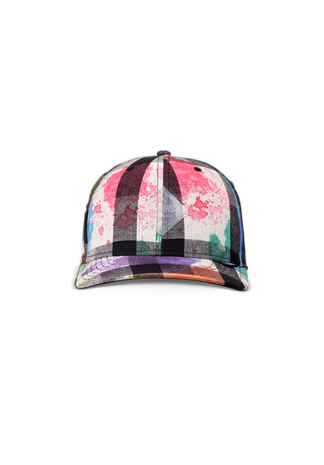 6P TrueFit Dirty Check black-multi Rueckenansicht