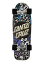 80's Rider Handled Dot Carver Surf Skate black Vorderansicht