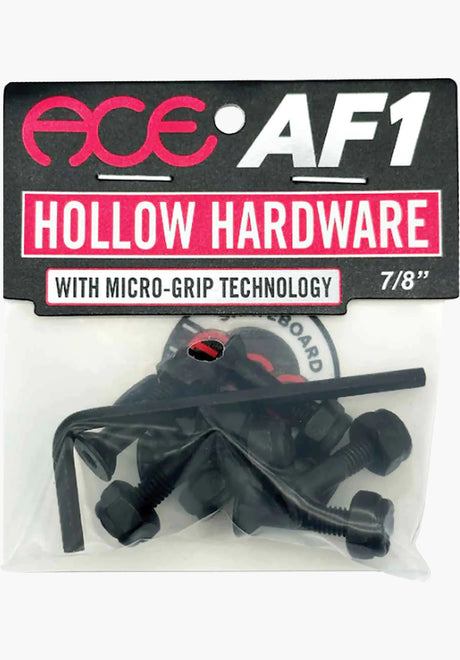 Allen 7/8" AF1 Hollow Bolts with Grippers black Vorderansicht