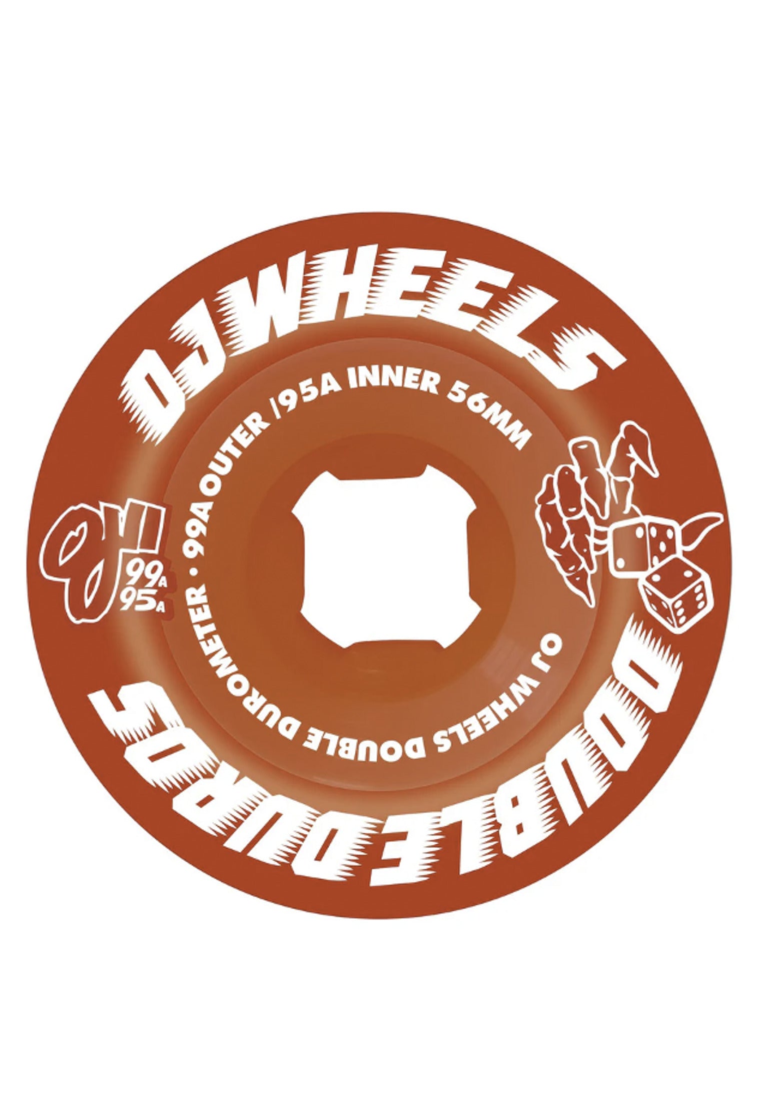 Double Duro Mini Combo 101A/95A OJ Wheels Wheel in red – TITUS