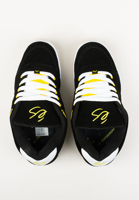 Accel Og X Chomp On Kicks black-white-yellow Closeup2