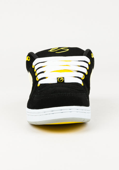 Accel Og X Chomp On Kicks black-white-yellow Rueckenansicht