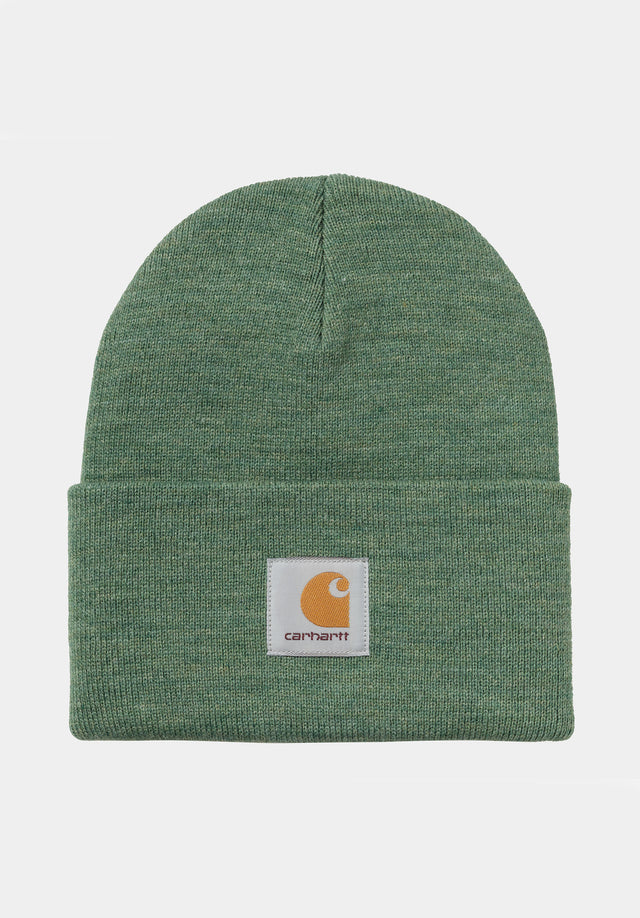 Acrylic Watch Hat (Heather) duckgreen-heather Vorderansicht