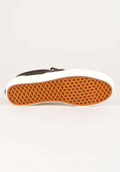 Skate Slip-On chocolate-brown Closeup1