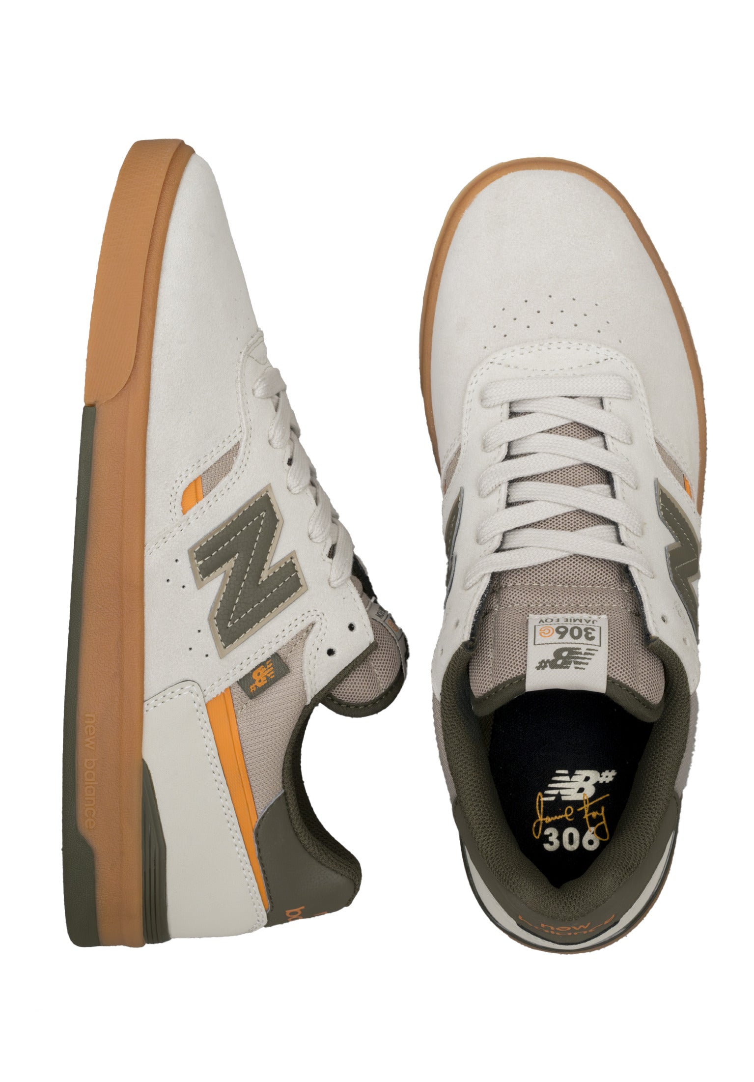 シュウ　0826 306 Jamie Foy Cup New Balance Numeric Schoen heren in timberwolf