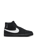 Nike SB Zoom Blazer Mid Sko Mænd black-white-black-black – Set forfra