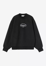 W' Cloud Heart black-white Vorderansicht