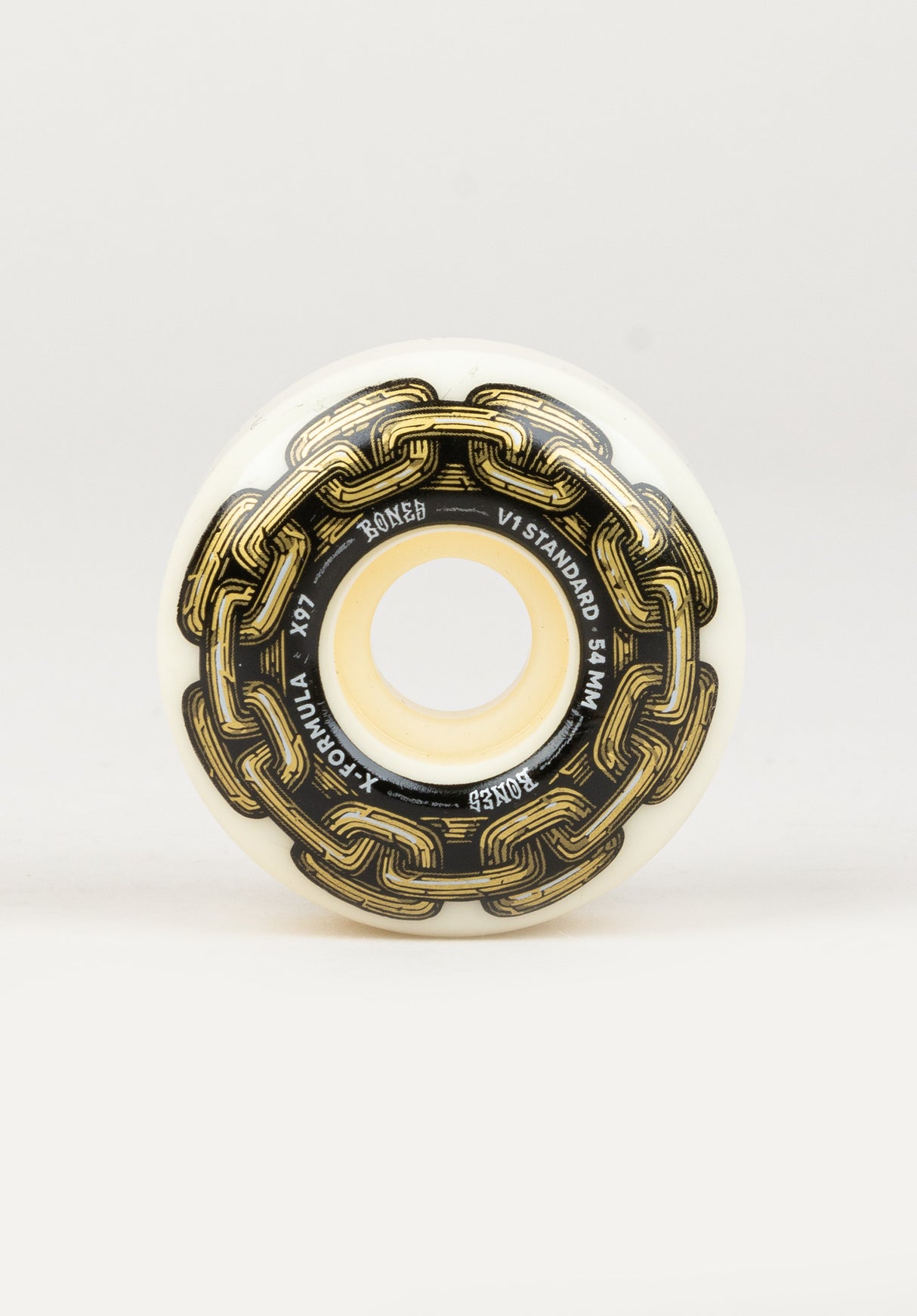 X-Formula 97A Gold Chain V1 Standard white Rueckenansicht