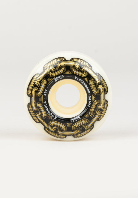 X-Formula 97A Gold Chain V1 Standard white Rueckenansicht