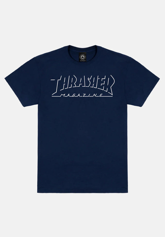 Shadow Mag Logo navy Vorderansicht