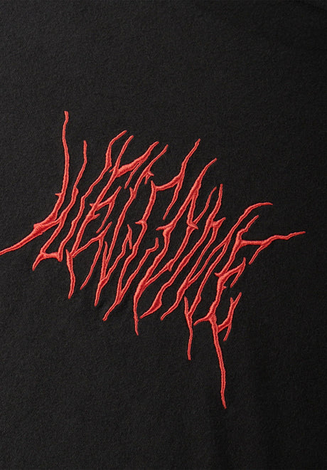 Caste Layered Knit black-red Rueckenansicht