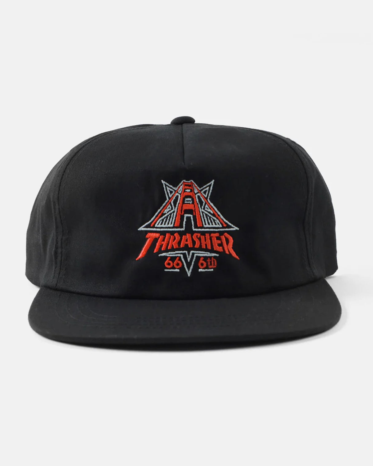 Golden Gate Snapback black Vorderansicht
