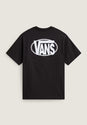 Oval Logo Loose black Vorderansicht