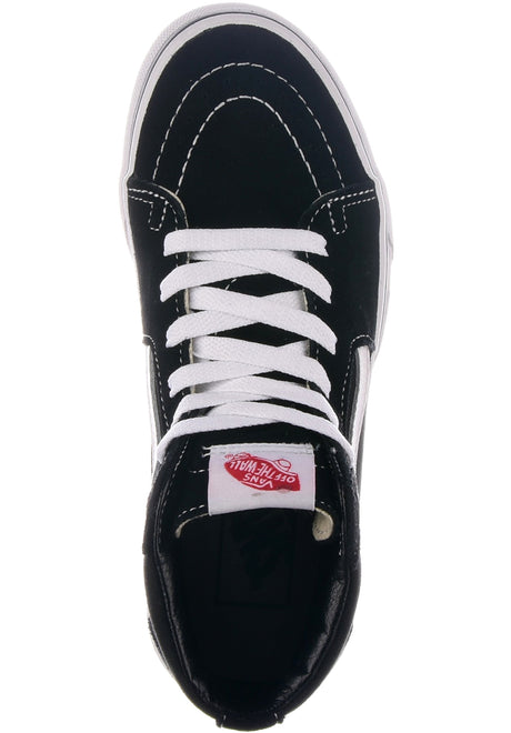 Sk8-Hi Kids black-white Closeup2