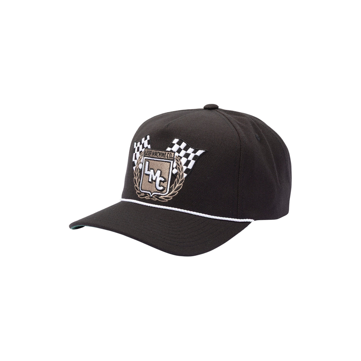 Wreath High Profile Snapback Loser-Machine Cap in black – TITUS